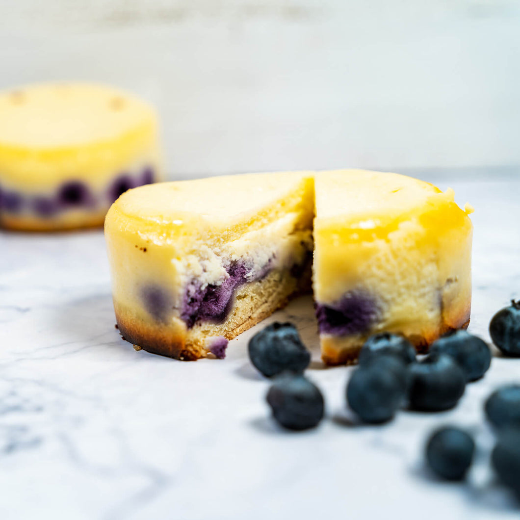 Blueberry Cheesecake in Papierform